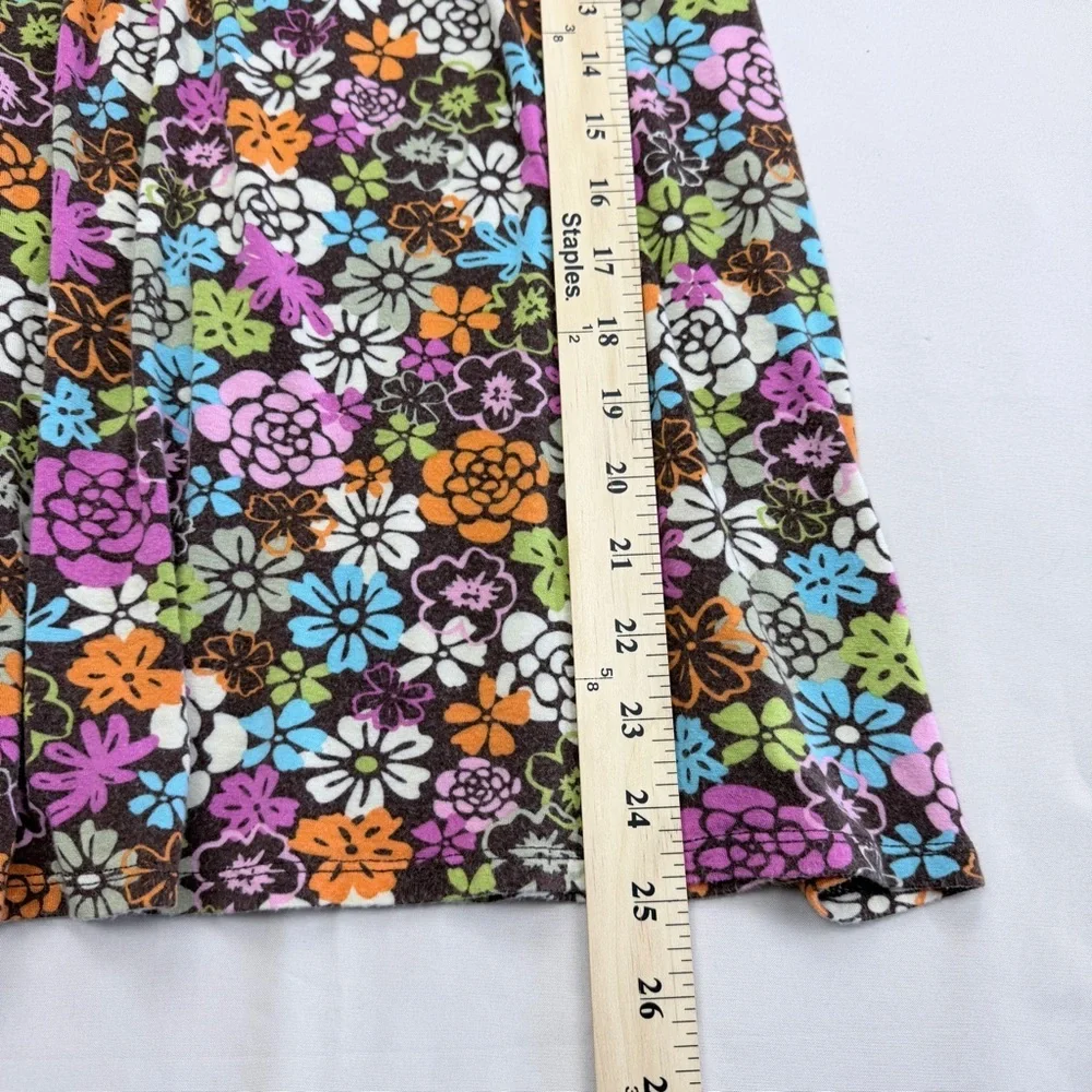 Colorful Floral Kids Casual Dress - Picture 4 of 6